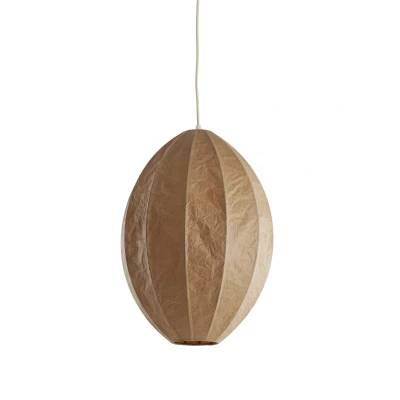 Afbeelding van Light &amp; Living Hanglamp Milatos Kraftpapier 38cm