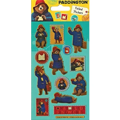 Afbeelding van Herbruikbare Paddington Bear Movie stickers, officieel gelicentieerd product, herbruikbaar op niet poreuze oppervlakken