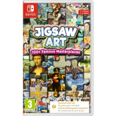 Afbeelding van Jigsaw Art: 100+ Famous Masterpieces Switch (Code in a Box)