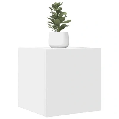 Afbeelding van Tv wandmeubelen 2 st 30,5x30x30 cm wit