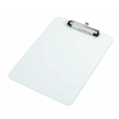 Afbeelding van Class&#039; Transparante klembord met klem PLATRANS pvc en metaal robuust 22,5 x 31,5 cm