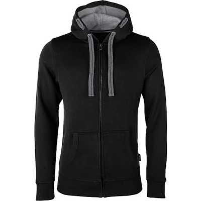 Afbeelding van Men&#039;s Hooded Jacket met ritssluiting Black XL