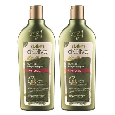Afbeelding van Dalan d&#039;Olive Shampoos Kleurbescherming (elk 400 ml) 2 stuks