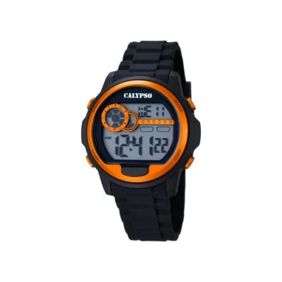 Afbeelding van Calypso K5667/4 Polshorloge voor heren, digitaal, kwarts, kunststof, riem