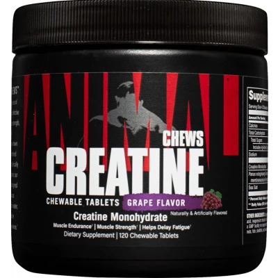 Afbeelding van Universal Nutrition Creatine Chews 120chewables Grape