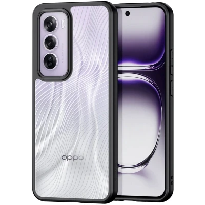 Afbeelding van Dux Ducis Telefoon hoesje geschikt voor de Oppo Reno 12 Pro Back Cover Aimo Series Zwart