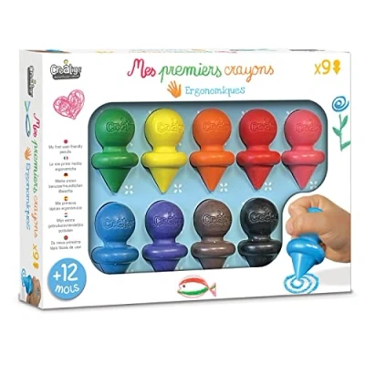 Afbeelding van Mijn eerste kleurpotloden 9 stuks