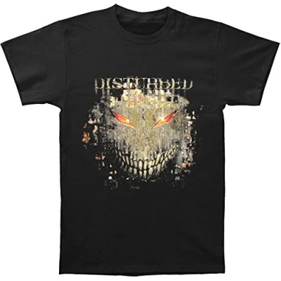 Afbeelding van Disturbed Fire Behind Heren T shirt XXL Zwart