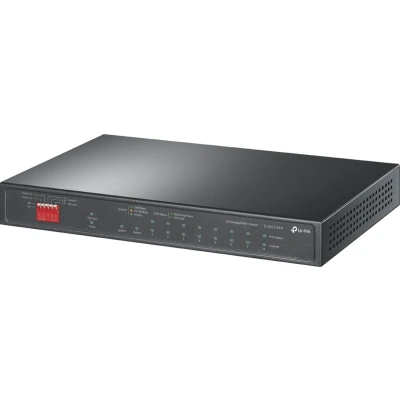 Afbeelding van TP Link TL SG1210PP netwerk switch Unmanaged Gigabit Ethernet (10/100/1000) Power over (PoE) Zwart