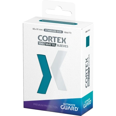 Afbeelding van Ultimate Guard Matte Cortex Sleeves: Petrol (100 stuks)