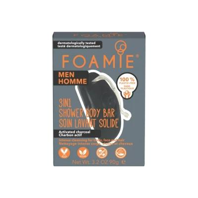 Afbeelding van Foamie 3 in 1 Shower Body Bar What a Man 90 gr