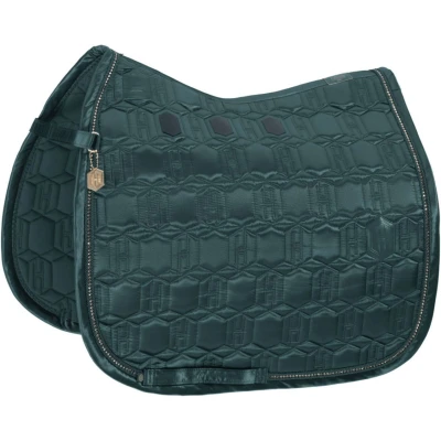 Afbeelding van Eskadron Zadeldekje Heritage Satin Crystal Shetty Veelzijdig Vintage Green