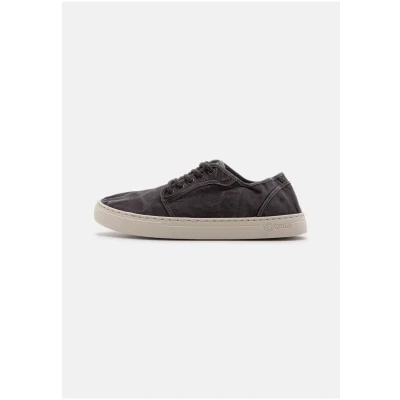 Afbeelding van Natural World 6602E Old Snail herenschoenen, Zwart en zilver