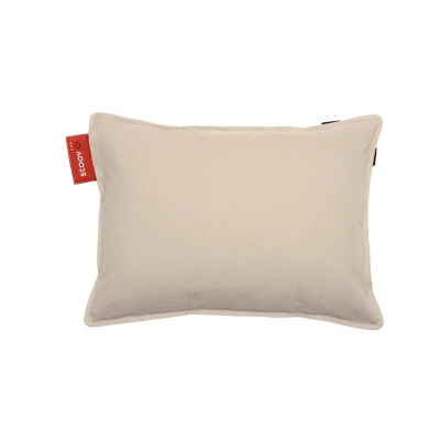 Afbeelding van Stoov Ploov 45x60 Canvas Sandstone Beige Draadloos Warmtekussen Verwarmd zitkussen