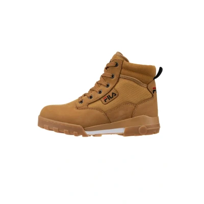 Afbeelding van Fila Grunge II MID Veterboots, Dames, Maat: 36, Chipmunk marshmallow Leer en textiel