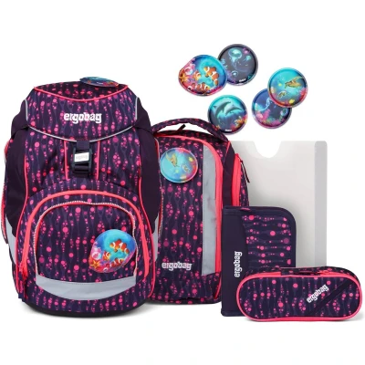 Afbeelding van ergobag Unisex kinderset bermuda Square, vierkant (2021), eenheidsmaat