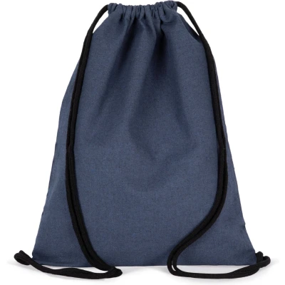 Afbeelding van Kimood Gerecycled rugzakje met koordje KI5102 Horizon Blue