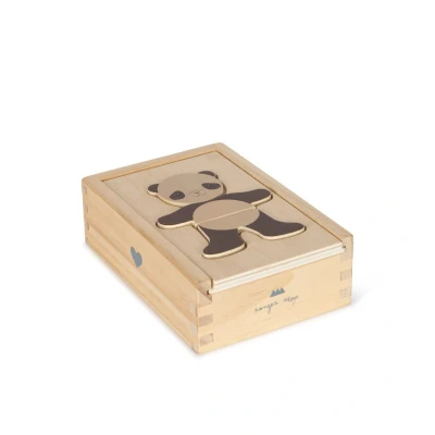 Afbeelding van Konges sløjd puzzel dieren 4x3st