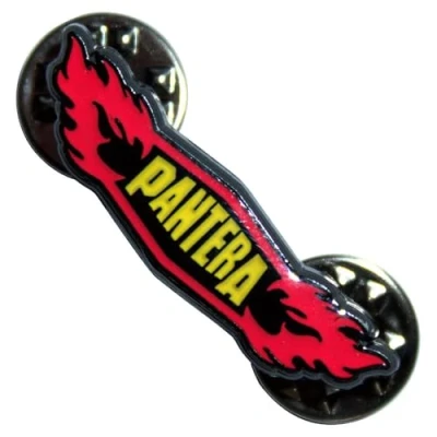 Afbeelding van Pantera Flames Pin