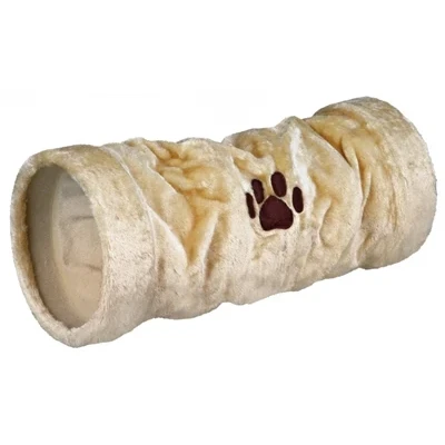 Afbeelding van Trixie Kattentunnel Pluche Beige 22X22X60 CM