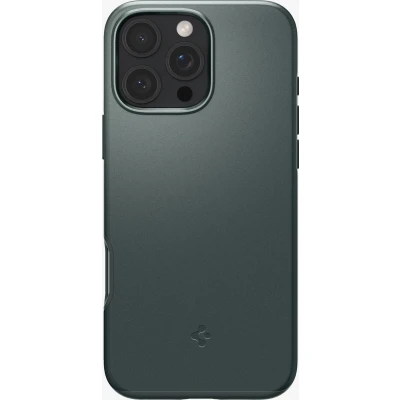 Afbeelding van Spigen Thin Fit MagFit beschermhoes voor iPhone 16 Pro Max, groen