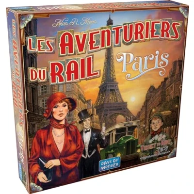 Image de Jeu de stratégie Asmodee Les Aventuriers du Rail Paris