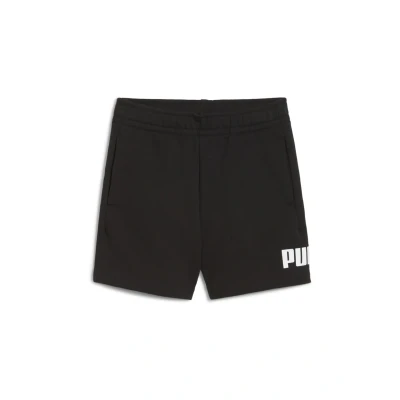 Afbeelding van ESS No. 1 logo short voor Heren, Zwart, Maat 4 5Y PUMA