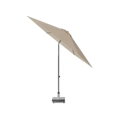Afbeelding van Platinum Lisboa Parasol 300 Taupe Bruin Parasols