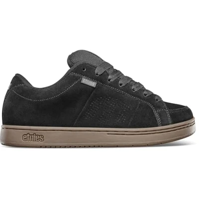 Afbeelding van Etnies Kingpin Skateschoenen, Maat: 40, Black/dark grey Leer en textiel