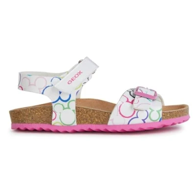 Afbeelding van Geox Sandalen voor kinderen, Maat: 38, White multicolor Kunststof