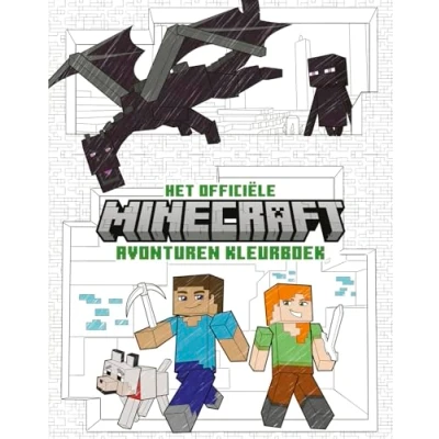 Afbeelding van Het officiële Minecraft avonturen kleurboek