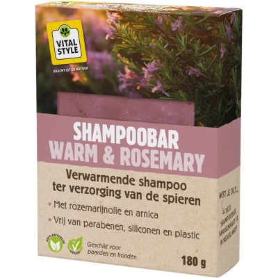 Afbeelding van VITALstyle ShampooBar Warm &amp; Rosemary