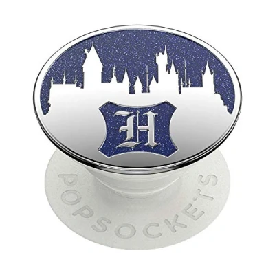 Afbeelding van PopSockets PopGrip houder en handgreep voor smartphone tablet met verwisselbare top Enamel Hogwarts