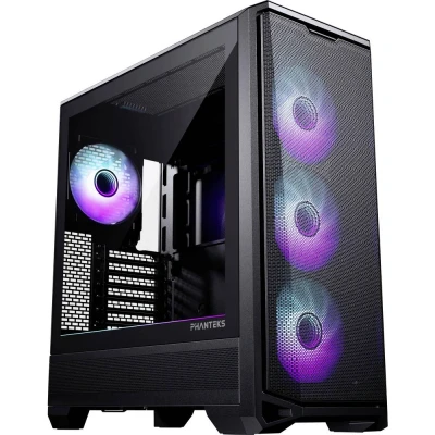 Afbeelding van Phanteks Eclipse G400A PC behuizing, middelgroot, DRGB, plaat van gehard glas, ontwerp met hoge luchtcirculatie, installatie zonder gereedschap, zwart gesatineerd