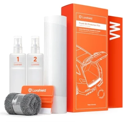 Afbeelding van Luxshield Beschermfolie voor de kofferbak VW Tiguan Allspace 2 (II) BW2 2017 2022, achterbumper, transparant