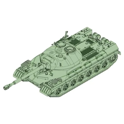Afbeelding van Trumpeter 07153 Soviet T 10A Heavy Tank 1:72
