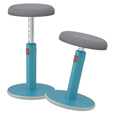 Afbeelding van Leitz Ergo Cosy Actieve Zit/sta Kruk, Blauw Kruk