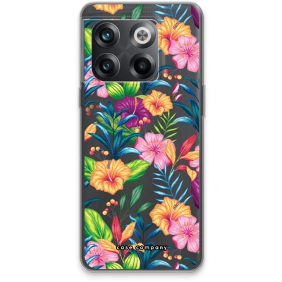 Afbeelding van Case Company® hoesje geschikt voor OnePlus 10T Tropisch 2 Soft Cover Telefoonhoesje Bescherming aan alle Kanten en Schermrand