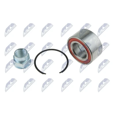 Afbeelding van NTY KLP FT 008 Wiellagerset Vooras, Vooras links, rechts, rechts Zonder wielnaaf FIAT: Cinquecento, Seicento / 600 Hatchback