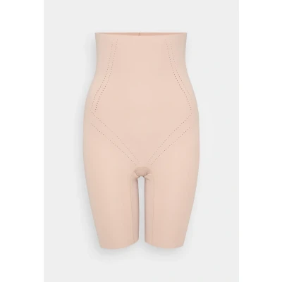 Afbeelding van Magic Hoge sterk corrigerende boxershort Dream shaper Bermuda Anti schuur broekje naadloos Onzichtbaar onder kleding S Beige