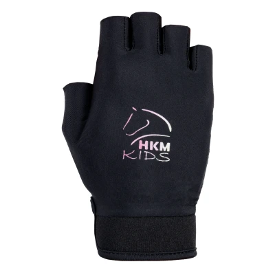 Image de HKM Gants Hobby Horsing Noir/Gris 12