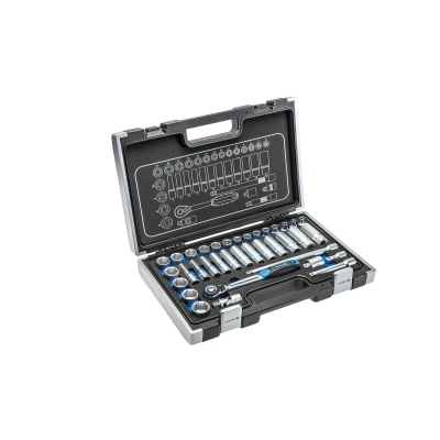 Afbeelding van Hogert Technik HT1R465 Gereedschapset 36 6, 7, 8, 9, 10, 11, 12, 13, 14, 15, 16, 17, 18, 19, 20, 21, 22, 24 10 (3/8&quot;) Vierkant