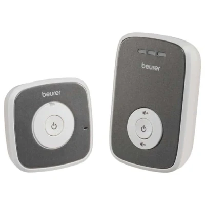 Afbeelding van Beurer BY 33 Babyfoon Audio Visuele bewaking geluid door gekleurd LED display 120 Kanalen Eco+ modus Incl. netadapter 3 Jaar garantie
