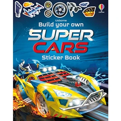 Afbeelding van Build Your Own Sticker Book Supercars
