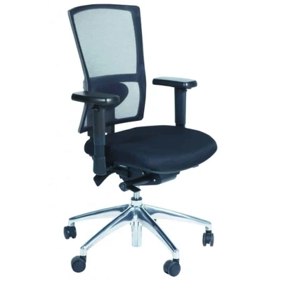 Afbeelding van Bureaustoel serie 400 NPR Mesh NPR1813 gecertificeerd met metalen onderstel