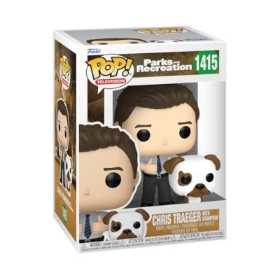 Afbeelding van Funko Pop! TV: Parks and Recreation 15th Anniversary Chris &amp; Champion