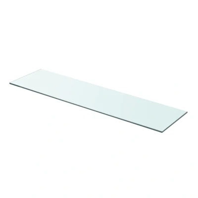 Afbeelding van Wandschap transparant 80x20 cm glas