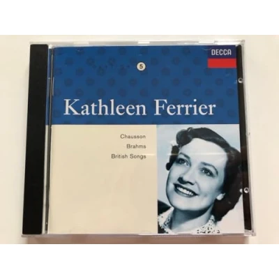 Afbeelding van Kathleen Ferrier sings Chauson, Brahms, British Songs
