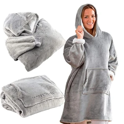 Afbeelding van Oversized sweatshirt met fleece Swug InnovaGoods