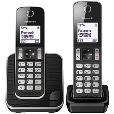 Image de Panasonic KX TGD312JT téléphone sans fil avec ID d&#039;appelant/appel en instance + combiné supplémentaire
